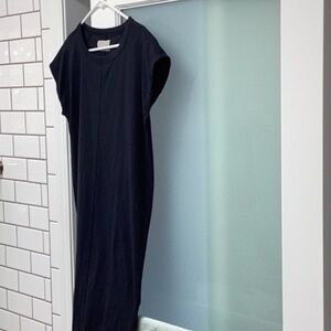 Everlane Black Dolman Sleeve Maxi Dress